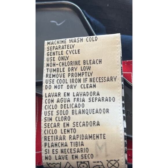 Reebox Vintage Cowboys Boys Kids M 10-12 Blue Nylon Coat - Picture 14 of 14